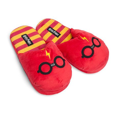 Harry Potter Plush Slippers | thinkgeek.ca