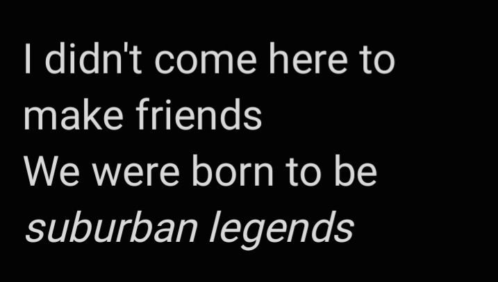 suburban legends
