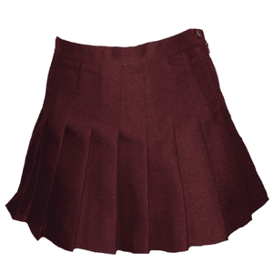 dark red skirt png