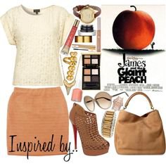 Inspired by: James & The Giant Peach by irishfleur06 on Polyvore