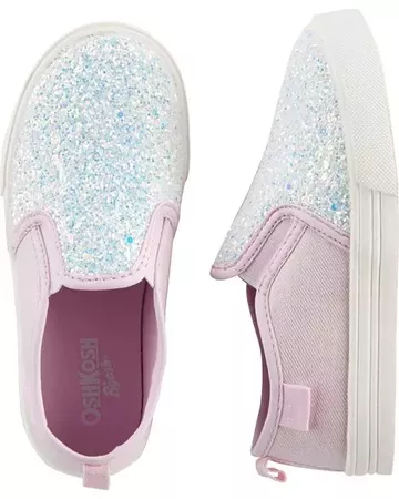 Baby Girl OshKosh Sparkle Slip-On Shoes | OshKosh.com