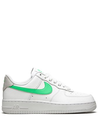 Nike Air Force 1 '07 "White/Green Glow" Sneakers - Farfetch