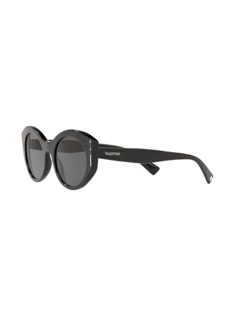 Valentino Eyewear Valentino Garavani Round Frame Sunglasses - Farfetch