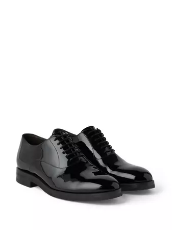 Brunello Cucinelli patent-leather Laced Oxford Shoes - Farfetch