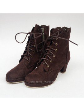 Womens Boots - Sweet Winter Boots - Boots with Bows - Ladies Boots - My Lolita Dress