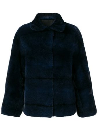 Liska Collared Mink Fur Jacket