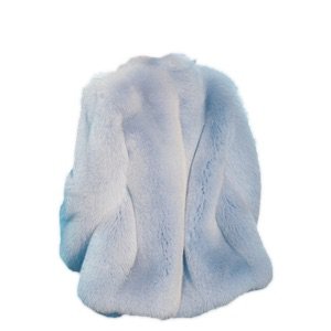 Blue Fur Coat