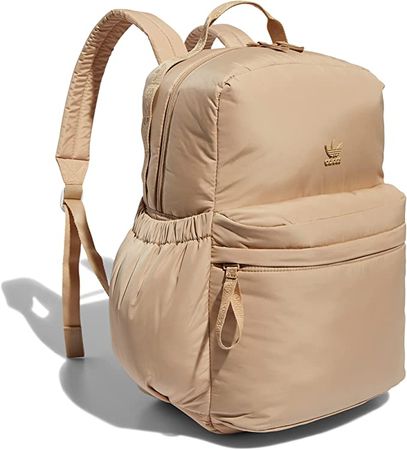Amazon.com | adidas Originals Puffer Backpack, Magic Beige, One Size | Casual Daypacks