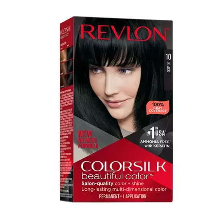 Revlon Colorsilk Beautiful Color Permanent Hair Color, Long-Lasting High-Definition Color, Shine & Silky Softness with 100% Gray Coverage, Ammonia Free - Walmart.com