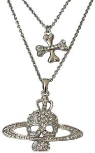 Vivienne Westwood Skull & Bones Dual Necklace Listed By Sheri K. - Tradesy