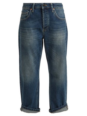 Raey Dad baggy boyfriend jeans Dark-blue Womens Clothing [1212531] - $46.97 : Raey Clothing UK, Online Retailer