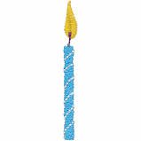 orange and yellow birthday candles - Google Search