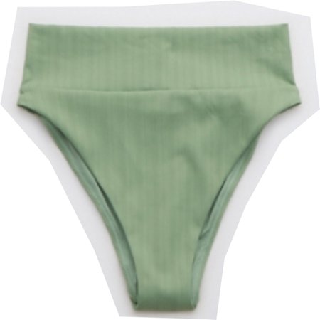 green swim bottoms