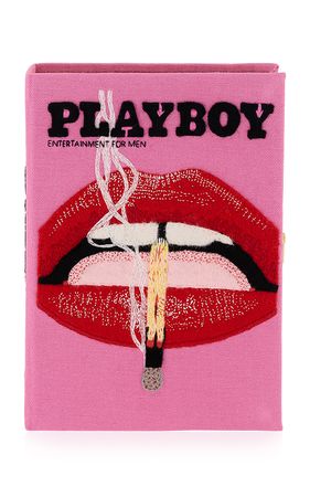 Playboy Lips Book Clutch By Olympia Le-Tan | Moda Operandi