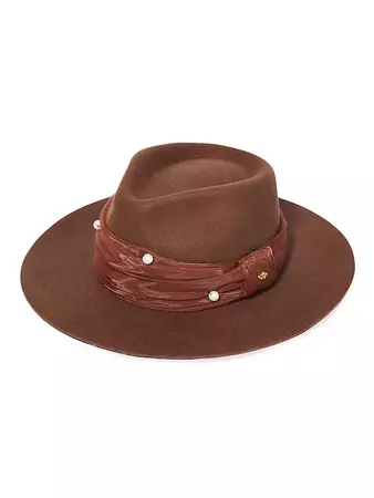 Lele Sadoughi Farrah Wool Rancher Hat | Saks Fifth Avenue