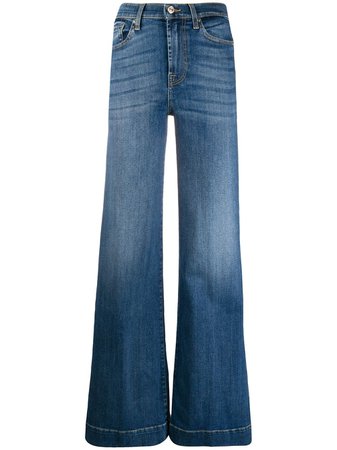 7 For All Mankind Dojo wide-leg Jeans - Farfetch