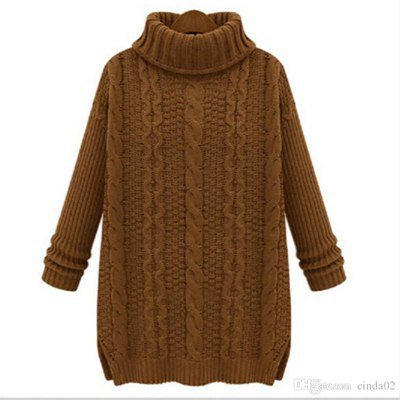 New Fashion Warm Winter Pullover Women Sweater Women Vintage Knitwear Long Sleeve O-Neck Wool Oversized Knitted Sweaters Cheap Online [Womens 1396]£57.47 :