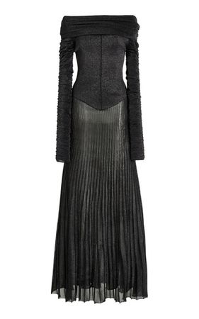Exclusive Rebecca Off-The-Shoulder Maxi Dress By Khaite | Moda Operandi