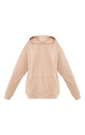 Steph Taupe Oversized Hoodie | Hoodies | PrettyLittleThing AUS