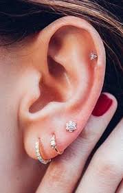 multiple ear piercings - Google Search