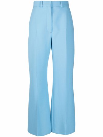 Shop Casablanca flared tailored trousers with Express Delivery - FARFETCH