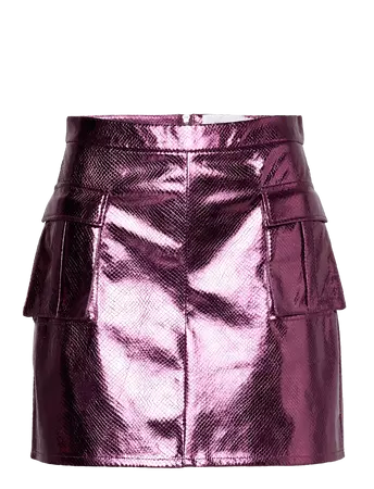 Hosbjerg Klume Metallic Skirt (Pink/Pink) - 103.70 € | Boozt.com