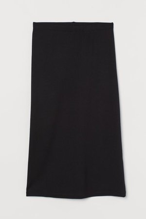 Calf-length Skirt - Black - Ladies | H&M US