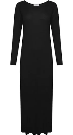 black jersey abaya