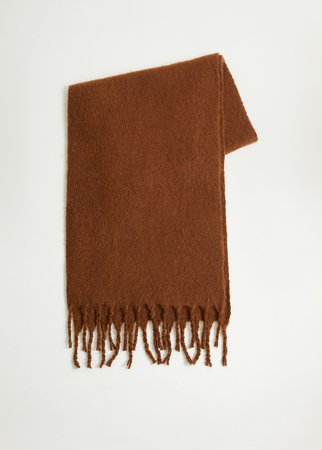 Recycled polyester scarf - Woman | Mango Denmark