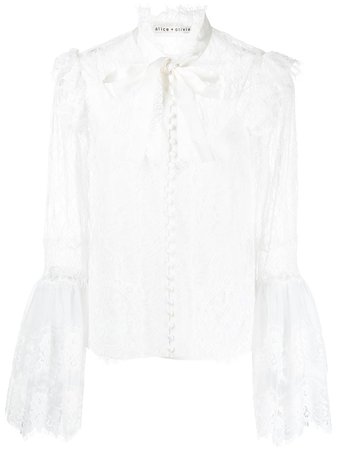 Shop Alice+Olivia Marline blouse with Express Delivery - FARFETCH