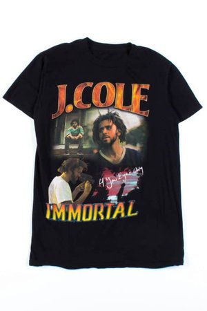 J. Cole Immortal T-Shirt - Ragstock