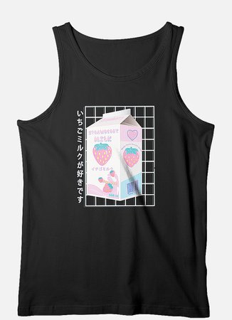 Strawberry Milk Tank Top – In Control Clothing