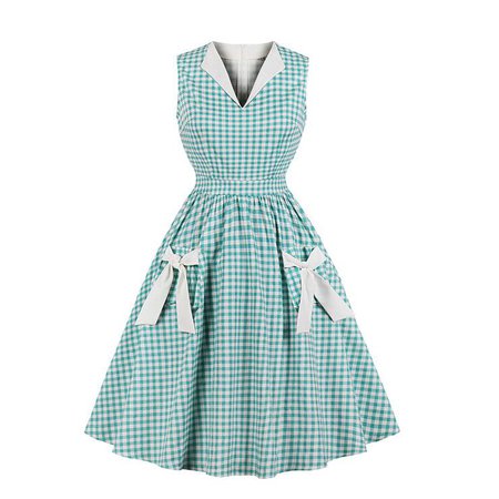 Retro Mint Green Checked Dress Perth | Hurly Burly - Hurly Burly ABN 77080872126