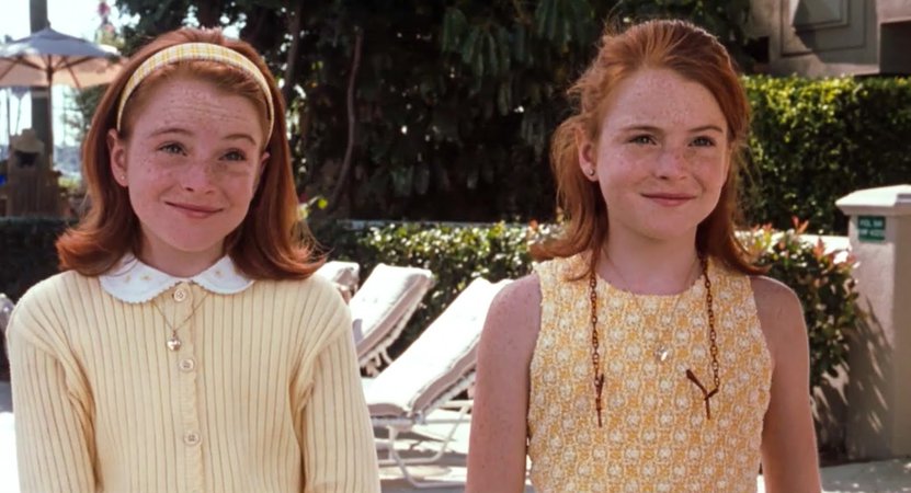 parent trap outfits yellow