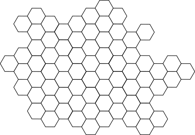 Hexagon Pattern Bee - Free vector graphic on Pixabay