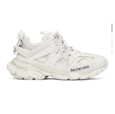 Balenciaga white track sneaker