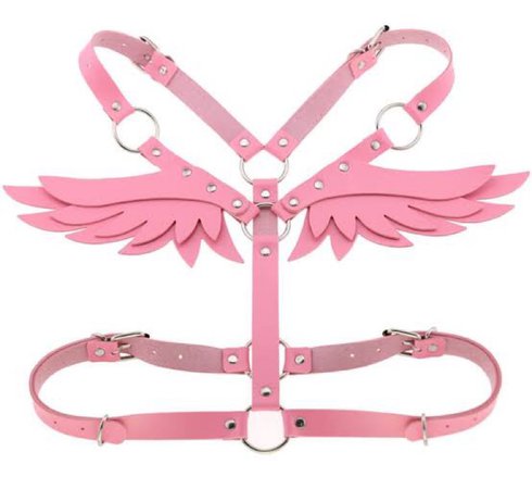 pink angel harness