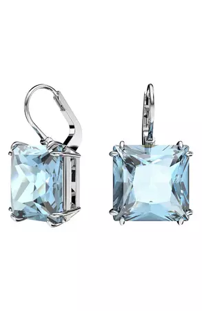 Swarovski Millenia Square Crystal Drop Earrings | Nordstrom