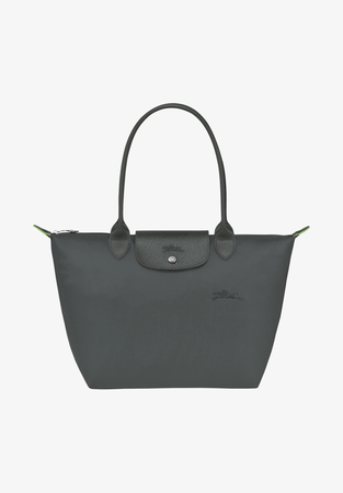 grey Longchamp bag