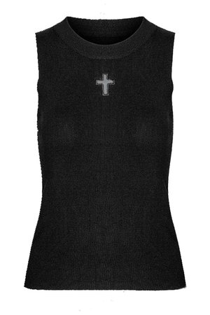 Black Nun Gothic Top by Punk Rave | Ladies Gothic Clothing