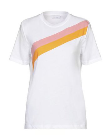 Calvin Klein T-Shirt - Women Calvin Klein T-Shirts online on YOOX United States - 12387742UD