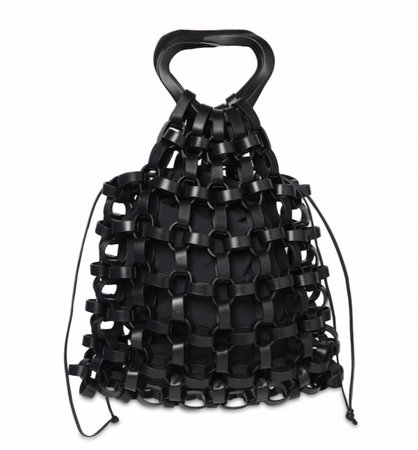Bottega Veneta Leather Chain Top Handle Bag