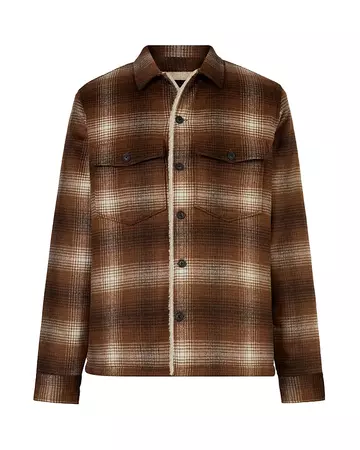 ALLSAINTS Seneca Relaxed Fit Plaid Jacket | Bloomingdale's