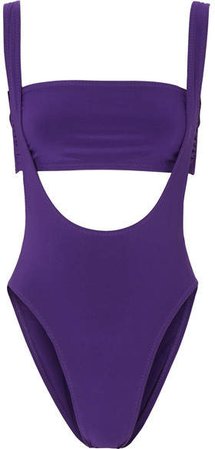 Suspender Marissa Bikini - Purple