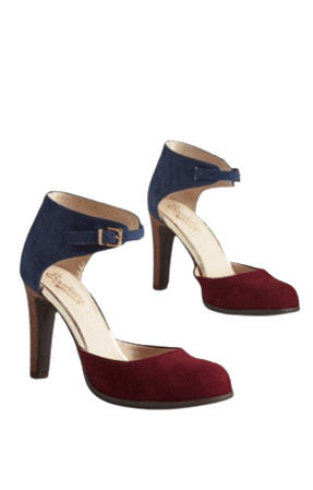 Red and Blue Heels