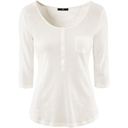 3/4 sleeve t shirts and white button shirt