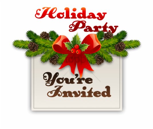 holiday party text png - Google Search