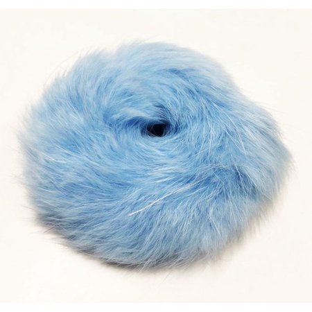 Shopjeen - Fashion Fluffy Furry Scrunchie Elastic Hair Tie, Light Blue - Walmart.com - Walmart.com