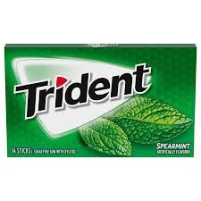 trident spearmint gum - Google Search