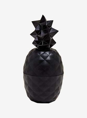 Geometric Black Pineapple Lip Balm